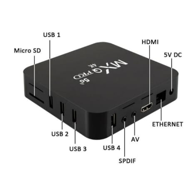 MXQ Pro Android TV Box 4/32GB
