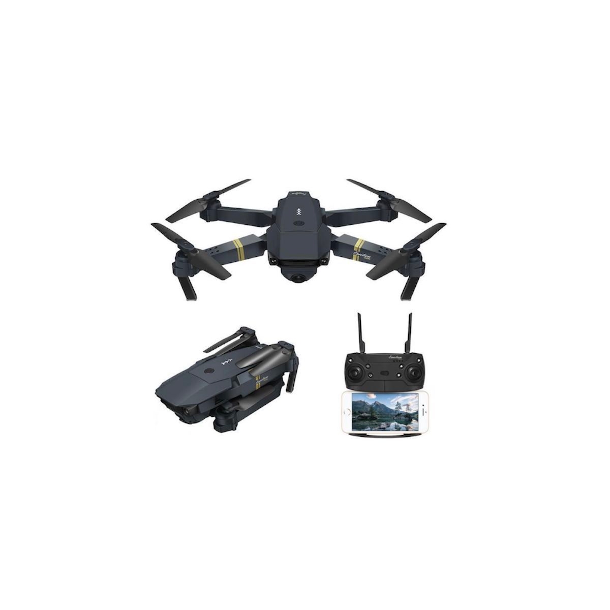 Foldable Drone with 720P Adjustable Camera