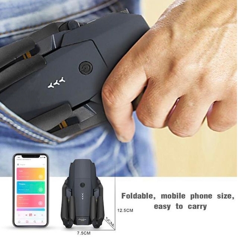 Foldable Drone with 720P Adjustable Camera